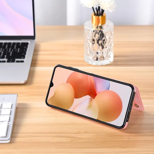 Vista 7 de Asuwish Funda de teléfono para Samsung Galaxy A13 5G con protector de pantalla de vidrio templado y billetera de mármol abatible con soporte
