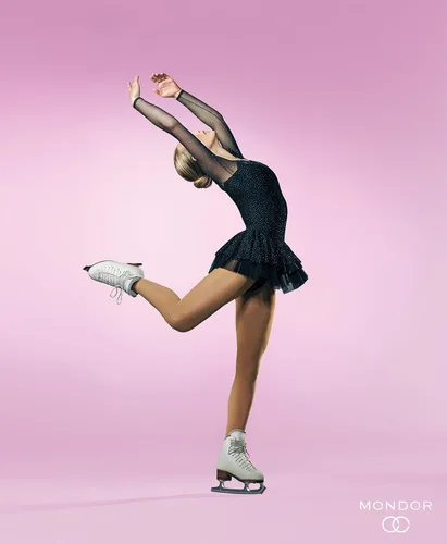 Vista 4 de Mondor 3310 - mallas ajustables de patinaje para niño