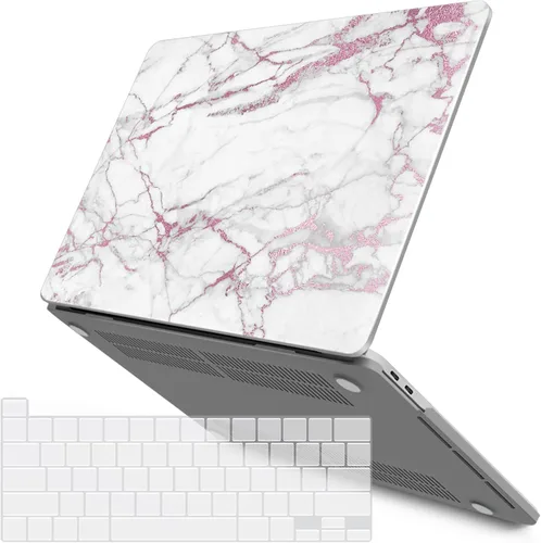 Vista 26 de IBENZER Compatible con MacBook Pro 13 pulgadas 2025 2024 M2 Funda 2025-2016 M1 A2338 A2289 A2251 A2159 A1989 A1706 A1708, carcasa rígida y cubierta