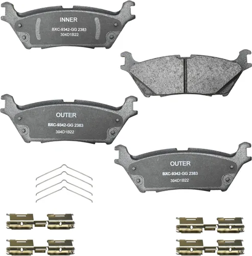 Vista 285 de Pastillas de freno Bendix Premium SBC21 para Alfa Romeo Alfetta, Berlina, Duetto 1600, GTA, GTC, GTV, GTZ, Giulia, Montreal, Spider, TZ, BMW 2000