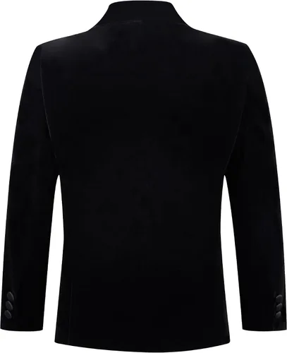 Vista 5 de MAGE MALE Traje de terciopelo de 3 piezas para niños, conjunto de chaqueta de varios colores para boda, graduación, fiesta, esmoquin con tirantes