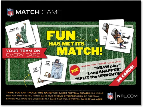 Vista 6 de YouTheFan NFL Memory Match Licensed Memory Match Game
