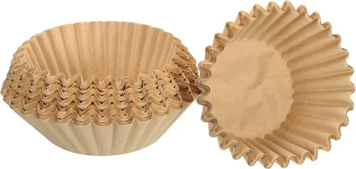 Vista 7 de PATIKIL Filtros de café para cesta de 1 a 2 tazas, filtro de papel marrón de 6.1 x 1.8 pulgadas, cafeteras de goteo desechables para cafetería