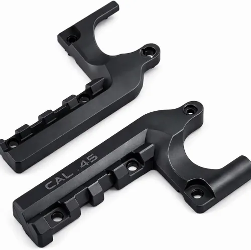 Vista 7 de Gotical M1911 Picatinny Rail Mount for Hunting Shooting Adaptador de riel 1911 Agarres fuertes (negro)