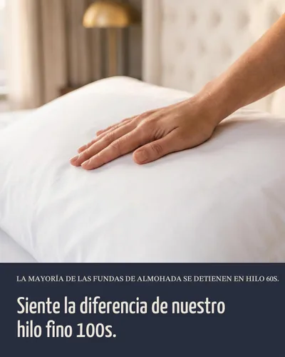 Vista 7 de Beckham Hotel Collection Juego de 2 fundas de almohada tamaño King, 100% algodón, 500TC, fundas de almohada de satén de lujo, de extremo abierto