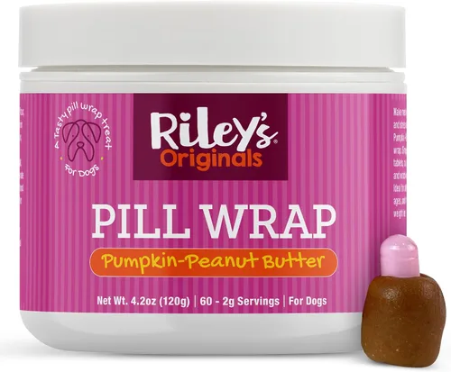 Vista 14 de Riley's Pastillero para perros – Pasta de pastillas de queso y tocino para perros – 4.2 oz
