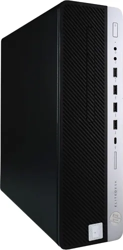 Vista 3 de HP EliteDesk 800G4 Computadora de sobremesa Hexa Core Intel i5 (3.2) 32 GB DDR4 RAM 500 GB SSD estado sólido Windows 11 Professional PC