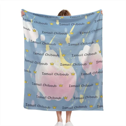Vista 14 de Manta de bebé azul personalizada con nombre para niño, manta de bebé personalizada con nombre que recibe manta floral para bebés, recién nacidos