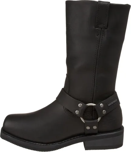 Vista 7 de Harley-Davidson Botas de arnés impermeables Hustin para hombre, Negro