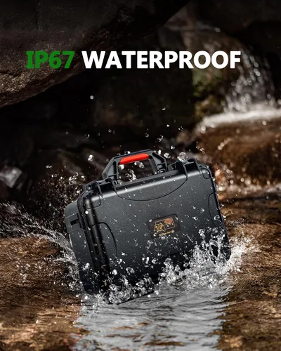 Vista 6 de DEVASO Carrying Case for Xbox Series S, Professional Deluxe Waterproof Case Soft Lining Hard Case with Shoulder for Xbox Series S and Other