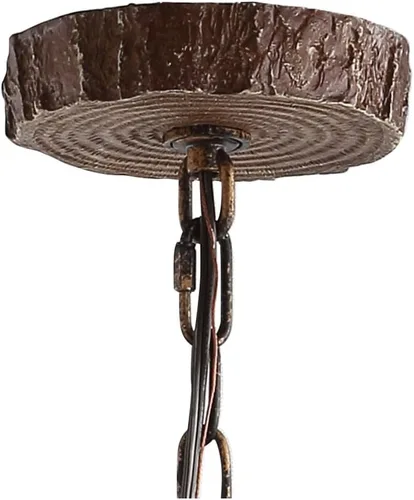 Vista 8 de JONATHAN Y JYL6301A Eldora - Candelabro LED ajustable de resina con asta de 26 pulgadas, 4 luces, glamour, rústico, cabaña, transicional, regulable
