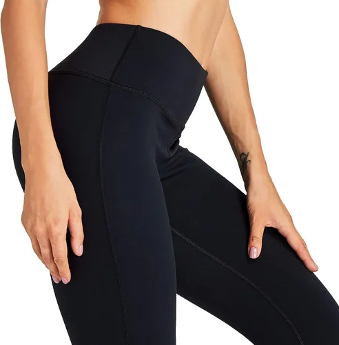 Vista 5 de COOLOMG Leggings de yoga para mujer, mallas para correr, leggings de tiro bajo, para entrenamiento, gimnasio, con bolsillos ocultos