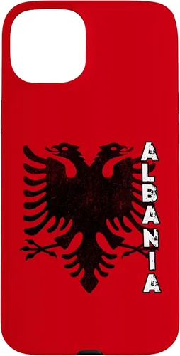 Vista 9 de iPhone 16 Albanian Flag Of Albania Double Eagle Flamuri Shqiperia Case