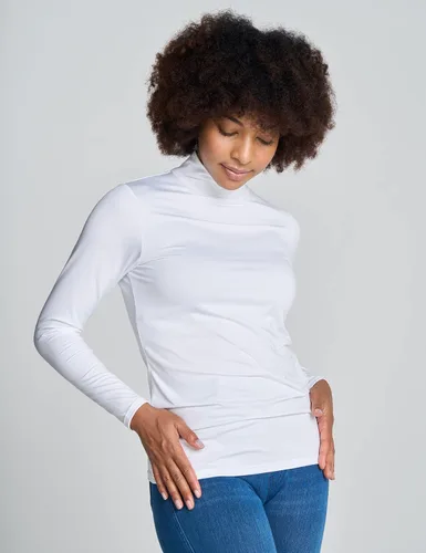 Vista 5 de LAPASA Women Mock Neck Thermal Underwear Top Undershirt Lightweight Midweight Fleece Lined Long Sleeve Base Layer L87L89