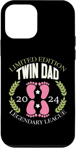 Vista 12 de Funda para iPhone 13 Pro Max Edición Limitada Orgullosa Twin Dad Life Legendary League Girl Case