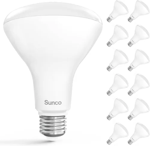 Vista 9 de Sunco - Paquete de 12 bombillas LED BR30, E26, 11W = 65W, 3CCT, regulable