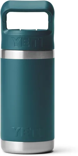 Vista 6 de YETI Rambler Jr. - Botella de 12 onzas para niños, con tapa con pajilla