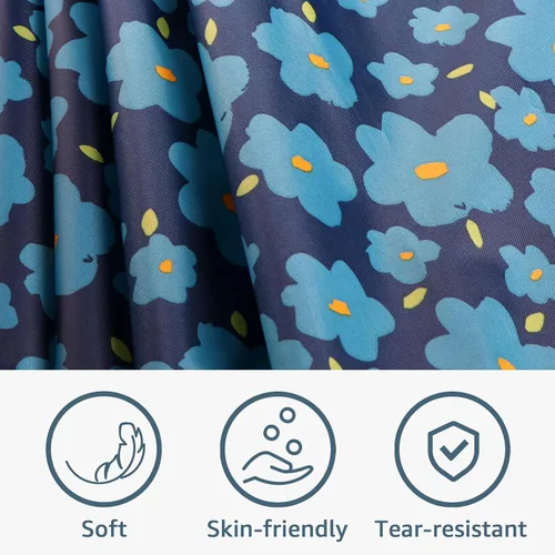 Vista 3 de Anyoo Poncho de lluvia impermeable ligero reutilizable senderismo chaqueta con capucha para actividades al aire libre