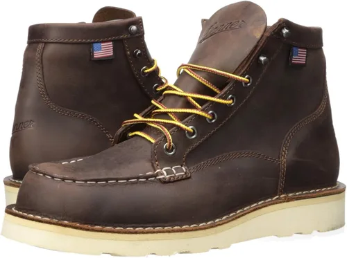 Vista 7 de Danner Bull Run Moc Toe - Botas de construcción para hombre de 6 pulgadas