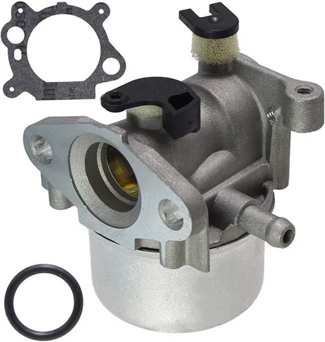 Vista 2 de Carburador compatible con Troy-Bilt 12AV566N011 Walk-Behind Mower Pro Chaser Modelo PC136871 Carb