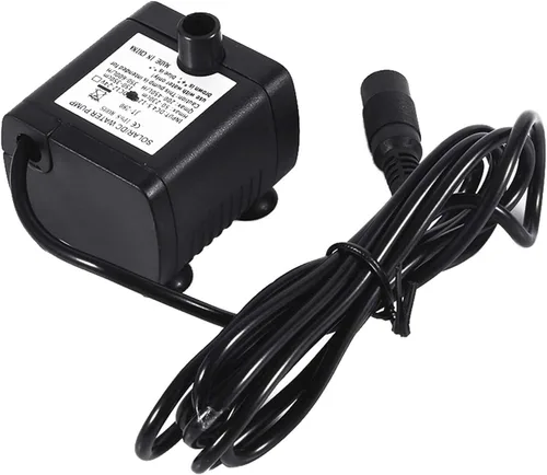 Vista 6 de DC12V pequeño mini sumergible, mini sumergible anfibio solar para estanque de fuente