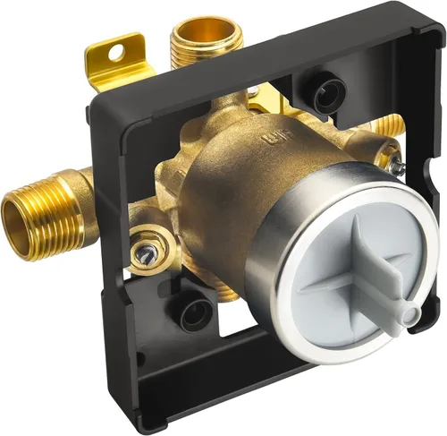 Vista 10 de RJDIBAN Válvula de ducha para Delta R10000-UNBXHF, conexión de 3 puertos de 1/2 pulgada, paquete de 2 unidades, kit de válvula R10000 compatible