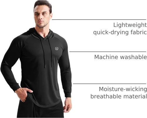Vista 42 de NELEUS mens Soft