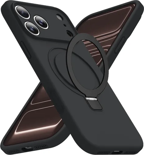 Vista 33 de Funda diseñada para iPhone 11 con soporte magnético invisible Compatible con Mag-Safe, a prueba de caídas de grado militar, a prueba de golpes
