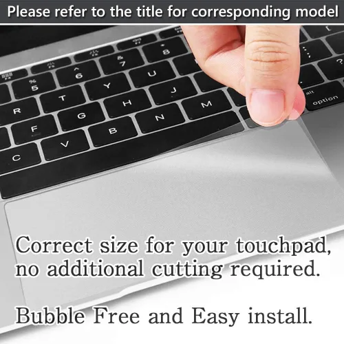 Vista 3 de 2 protectores de película táctil compatibles con FUJITSU CELSIUS H730 15.6" TPU TouchPad Protector Cover