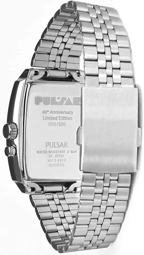 Vista 2 de Seiko - Reloj analógico digital de cuarzo para hombre con correa de acero inoxidable 1