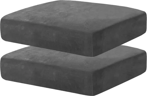 Vista 57 de MAXIJIN Fundas de cojín elásticas de terciopelo para sofá, funda de cojín suave de repuesto para sofá de dos plazas, protector de asiento