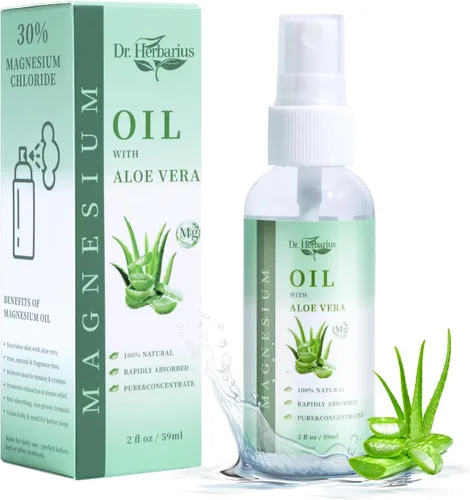 Vista 8 de Spray de magnesio: spray tópico de magnesio para pies, aceite de magnesio del mar muerto puro para pies con aceite de lavanda, calma nocturna, sueño