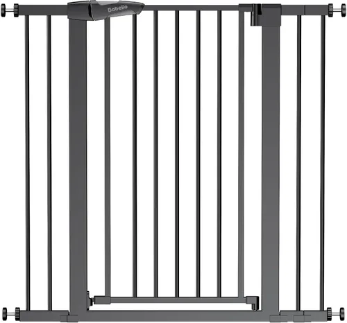 Vista 20 de Babelio - Puerta de seguridad para puertas y escaleras, de 26-40 pulgadas, con cierre automático, puerta de presión C5, fácil de instalar, sin