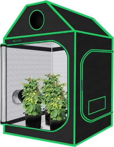 Vista 19 de Tienda de cultivo pequeña para plantas de interior de 18 x 30 x 36 pulgadas, tiendas de cultivo hidropónico Mylar para interiores, sala de cultivo