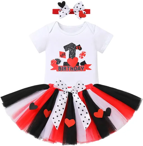 Vista 70 de ODASDO Conjunto de 3 piezas con temática de animla para bebé niña