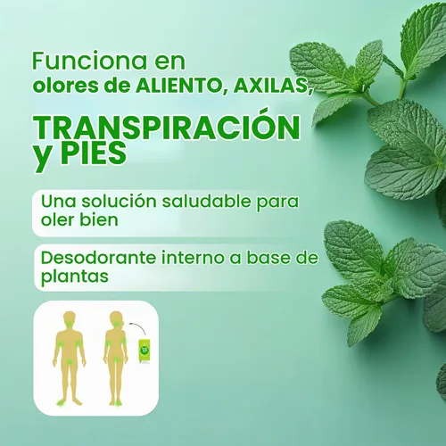 Vista 3 de Suplemento Bodymint, 60 unidades por botella, 60ct, 1, 1