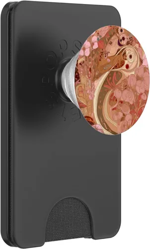 Vista 8 de PopSockets Art Nouveau Flores, jardín y naturaleza floral PopSockets intercambiables PopGrip