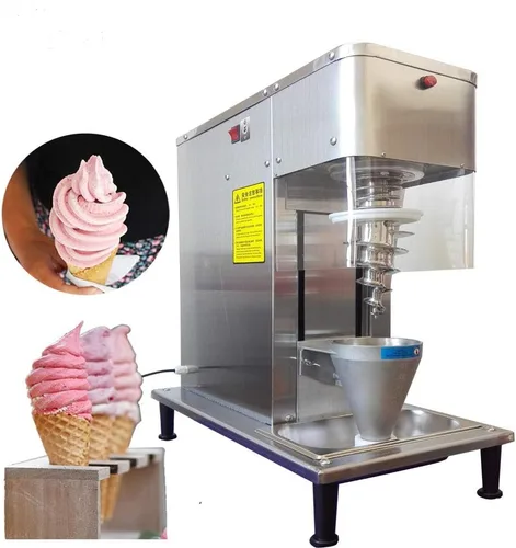 Vista 2 de Kolice máquina de mezcla comercial del helado del batido, máquina mezcladora del helado del helado, licuadora congelada del helado del helado