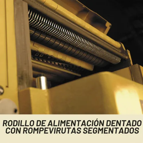 Vista 5 de Powermatic Cepilladora de 25 pulgadas, cabezal de corte helicoidal, 15 HP, 230/460V 3Ph (modelo WP2510)