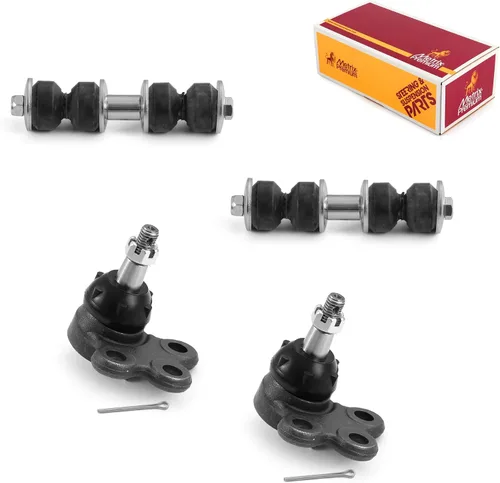 Vista 218 de Metrix Premium Chassis Parts - Juego de 4 piezas de articulación de rótula superior y barra estabilizadora delantera para Ford Ranger RWD 1998-2011