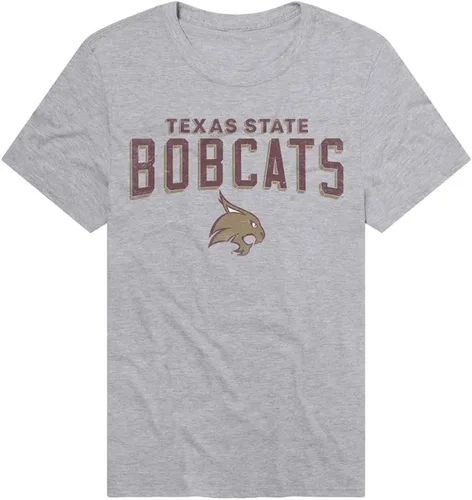 Vista 8 de Campus Lab Official NCAA Classic Distressed Logo Collegiate Classic Ring-Spun T-Shirt Unisex for Men & Women