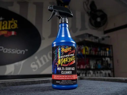 Vista 3 de Meguiar's Extreme Marine M180332 - Limpiador multisuperficie profesional para detalles de vehículos recreativos y marinos, elimina la suciedad