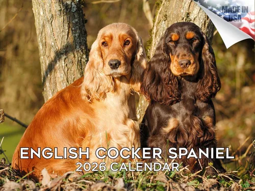 Vista 31 de Calendario de Lebrel Afgano 2025 2026, calendario mensual de pared de raza canina, 12" x 18" abierto, papel grueso sin traspaso, ideal para regalo