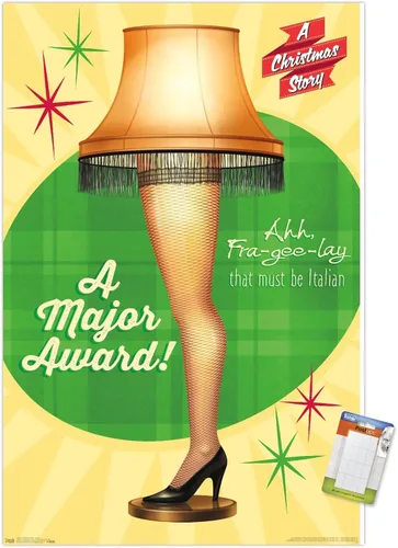 Vista 9 de Trends International A Christmas Story - Póster de pared de lámpara, 34 pulgadas de largo x 22.4 W, versión premium sin marco