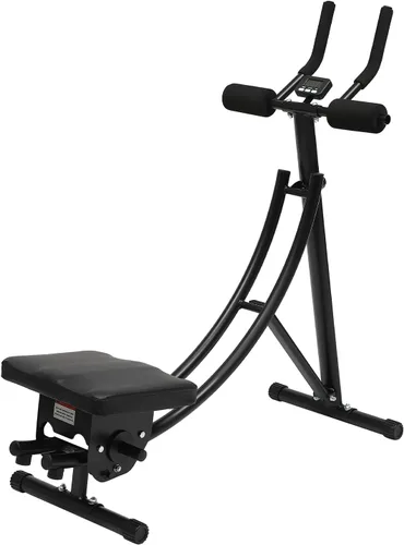 Vista 3 de Equipo de entrenamiento de abdominales, máquina de abdominales ajustable, equipo de entrenamiento de cuerpo completo para equipo de ejercicio