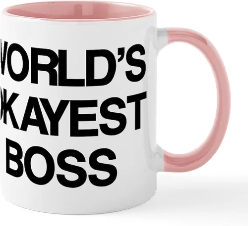 Vista 16 de CafePress – como un Boss Taza – El único Taza de café, taza de café, S, Blanco