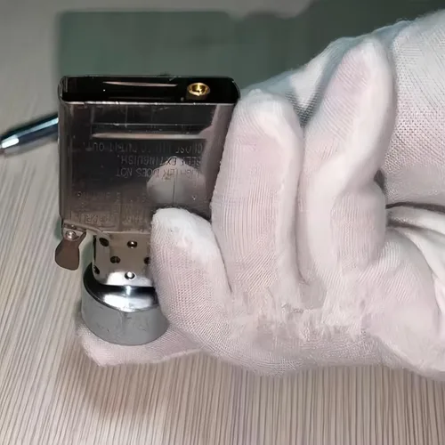 Vista 4 de Kit de herramientas de remache de placa de resorte de leva para encendedor de 7 piezas, juego de base de perforación compatible con encendedores