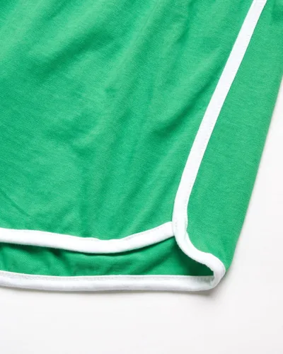 Vista 4 de Dreamstar Pantalones cortos deportivos para niña, paquete de 6 pantalones cortos deportivos con delfines (talla 7-16)
