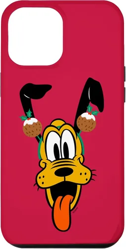 Vista 26 de Disney Plutón - Funda para iPhone 17 con diadema de pudín navideño
