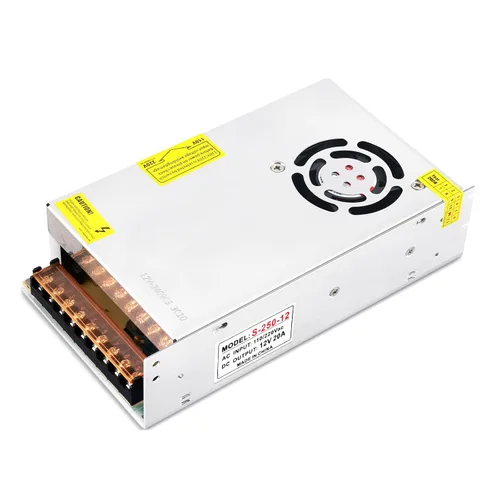 Vista 12 de Fuente de alimentación de 12V 3A 36W AC a DC para 5050 3528 12V LED tira de luz